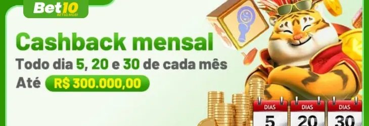 cashback mensal